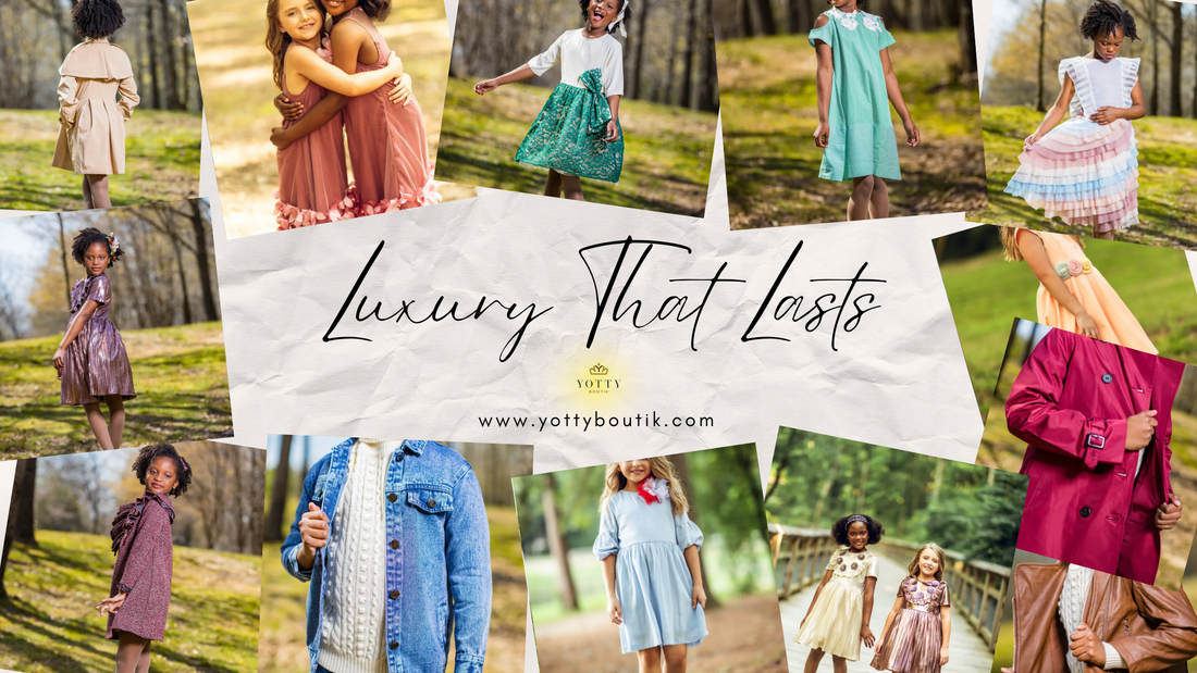 Luxury That Lasts: Sustainable and Stylish Kidswear by YOTTY BOUTIK