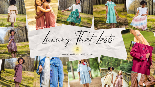 Luxury That Lasts: Sustainable and Stylish Kidswear by YOTTY BOUTIK