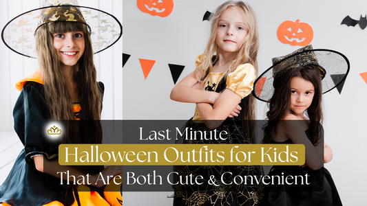 Last-Minute Halloween Outfits for Kids That Are Both Cute and Convenient!